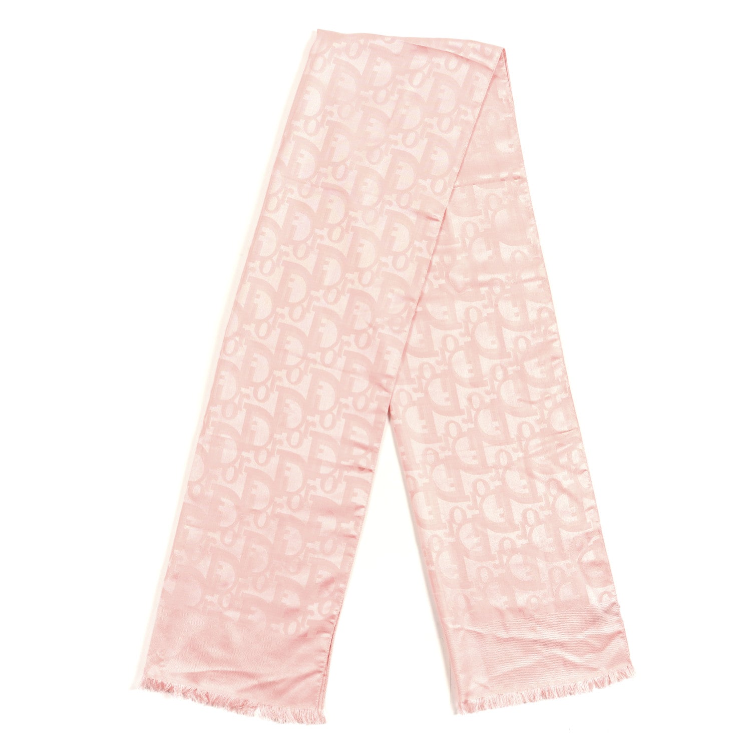Christian Dior ピンク ストール シルク Christian Dior Silk Wool Oblique Scarf Pink 1833772 – FASHIONPHILE