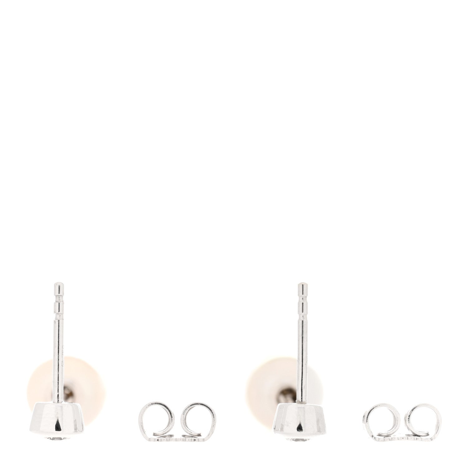 Mikimoto 18K White Gold Diamond Akoya Pearl 7-7.5mm Pearls in Motion Earrings 3 of 5