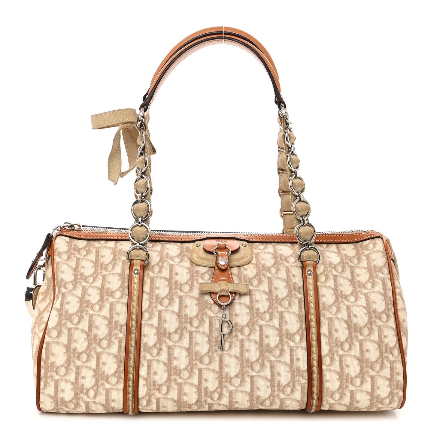Monogram Trotter Romantique Boston Bag Beige