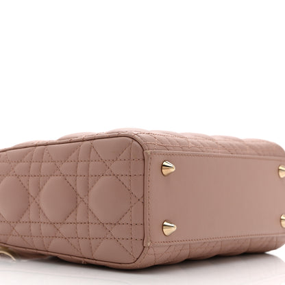 Christian Dior Lambskin Cannage Small My ABCDior Lady Dior Fard 9 of 10