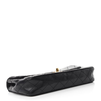 Chanel Caviar Quilted East West Flap Black 4 of 10