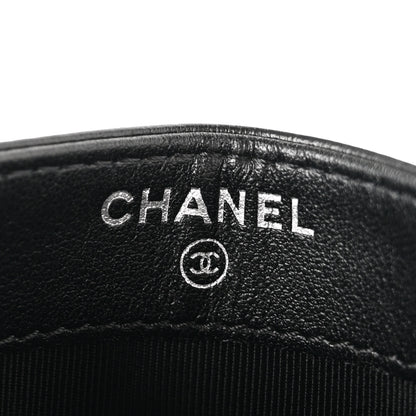 Chanel Aged Calfskin Quilted Reissue Card Holder So Black 6 of 9