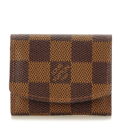 Louis Vuitton Damier Ebene Cufflinks Case 1 of 7
