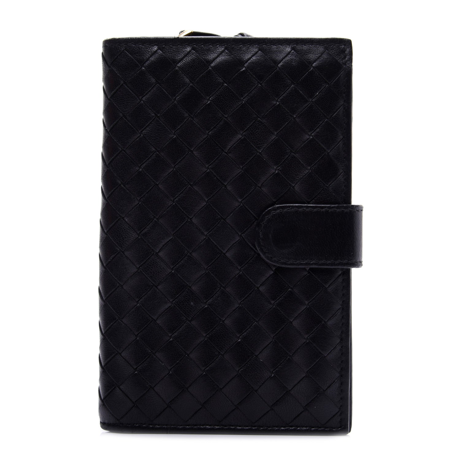 Bottega Veneta Nappa Intrecciato Continental Wallet Black 1 of 13