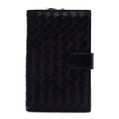 Bottega Veneta Nappa Intrecciato Continental Wallet Black 1 of 13