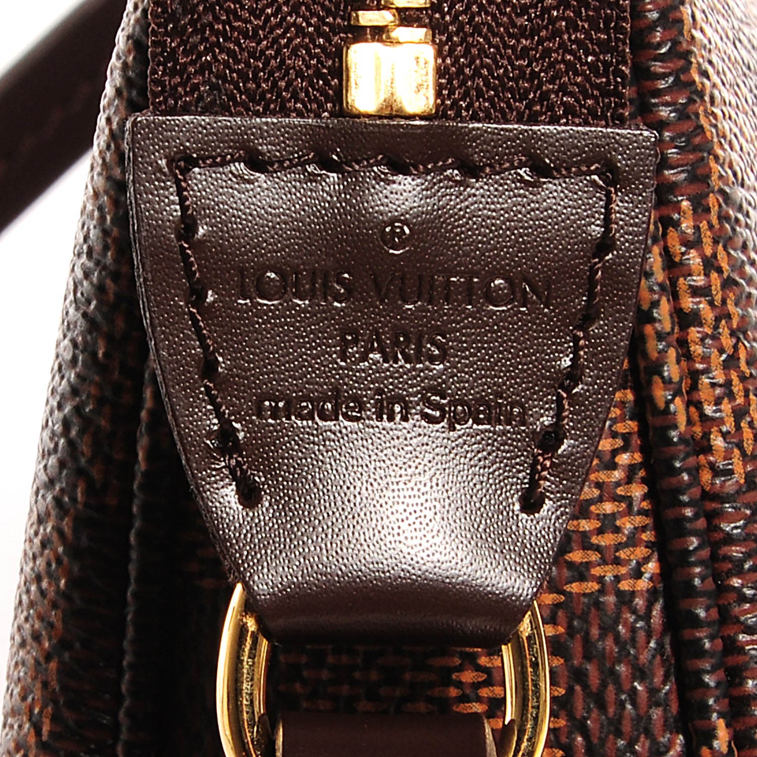 Louis Vuitton Damier Ebene Pochette Accessories NM 6 of 7