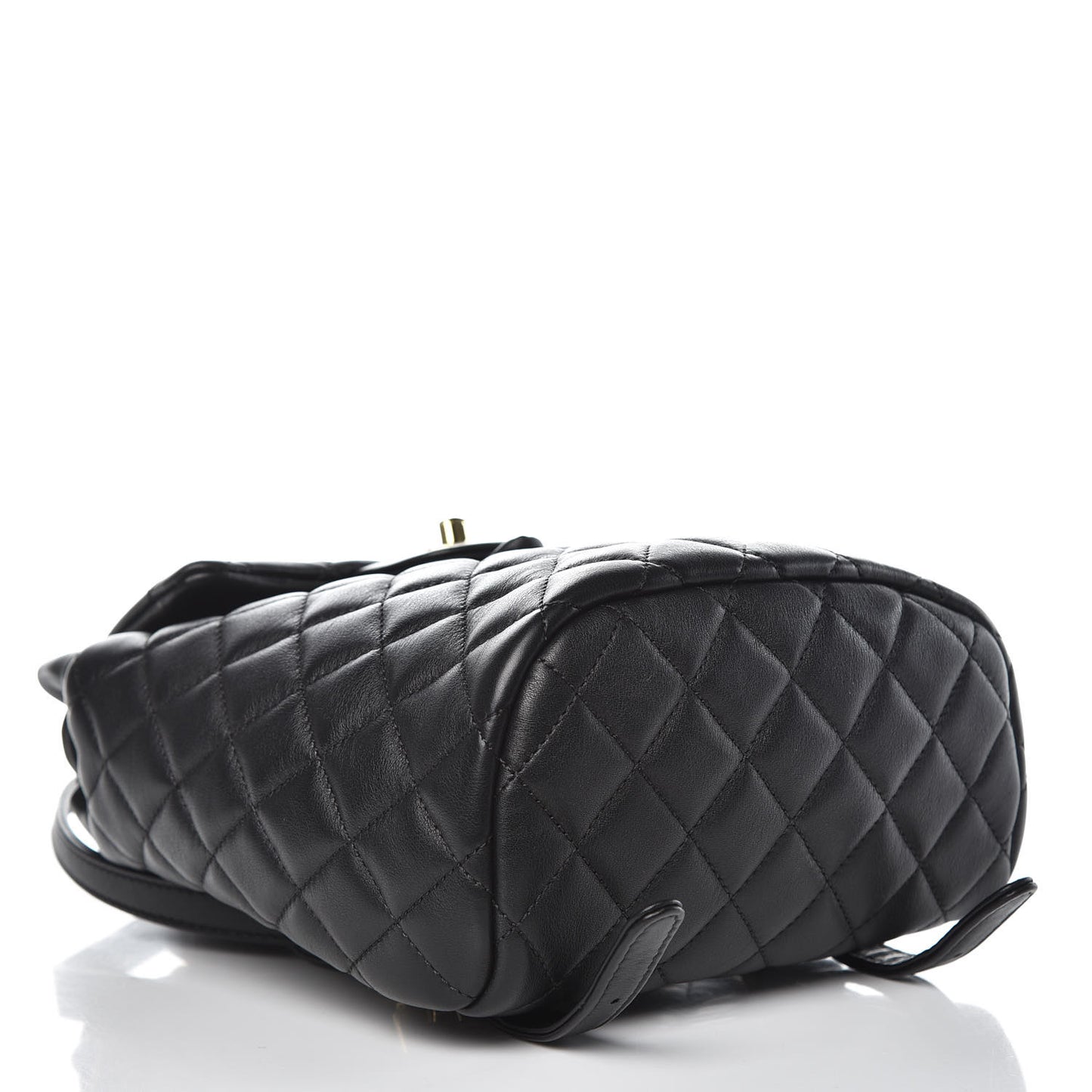 Calfskin Quilted Mini Urban Spirit Backpack Black
