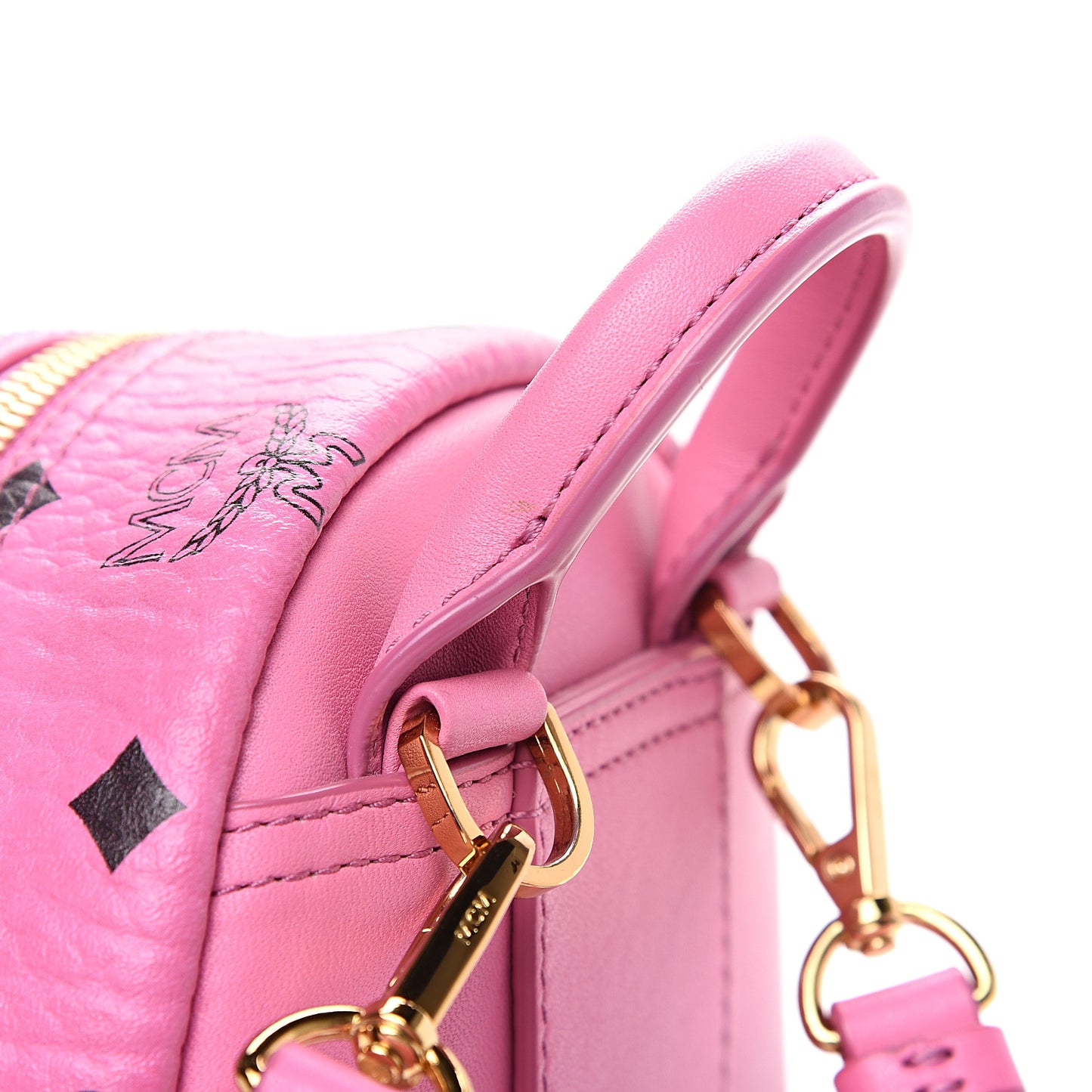 Visetos Side Stud X-Mini Stark Bebe Boo Backpack Pink