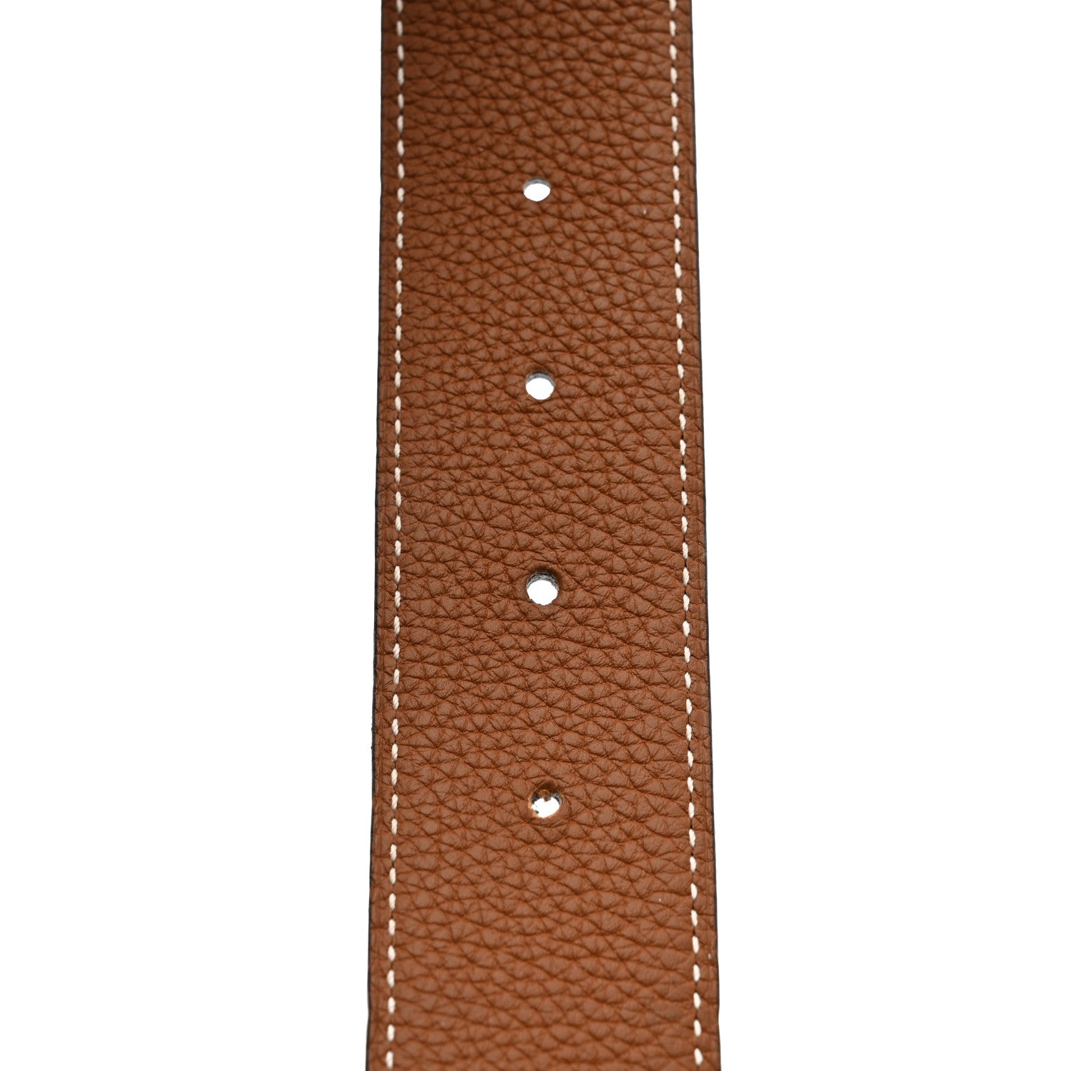 Hermes Box Togo 32mm Constance H Belt 80 32 Black Gold 8 of 12