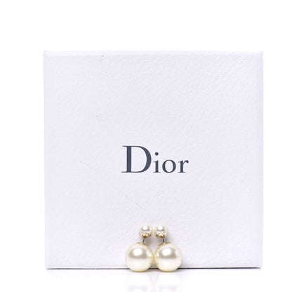 Christian Dior Pearl Mise En Dior Tribal Earrings 4 of 4