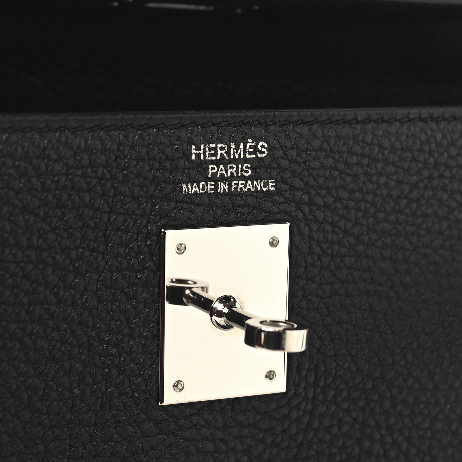 Hermes Togo Kelly Retourne 35 Black 6 of 14