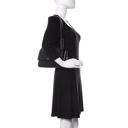 Chanel Aged Calfskin Quilted Small Lady Pearly Flap Black 2 of 12