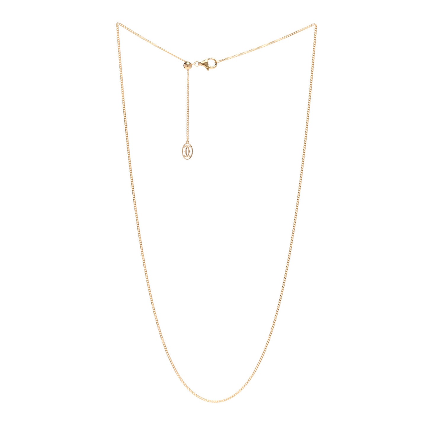 18K Yellow Gold Chain Necklace