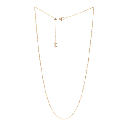 Cartier 18K Yellow Gold Chain Necklace 3 of 5