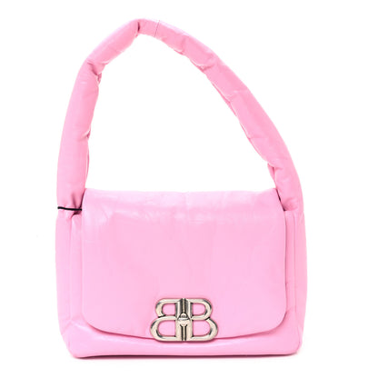 Balenciaga Agneau Arena Small Monaco Sling Small Shoulder Bag Pink 1 of 10