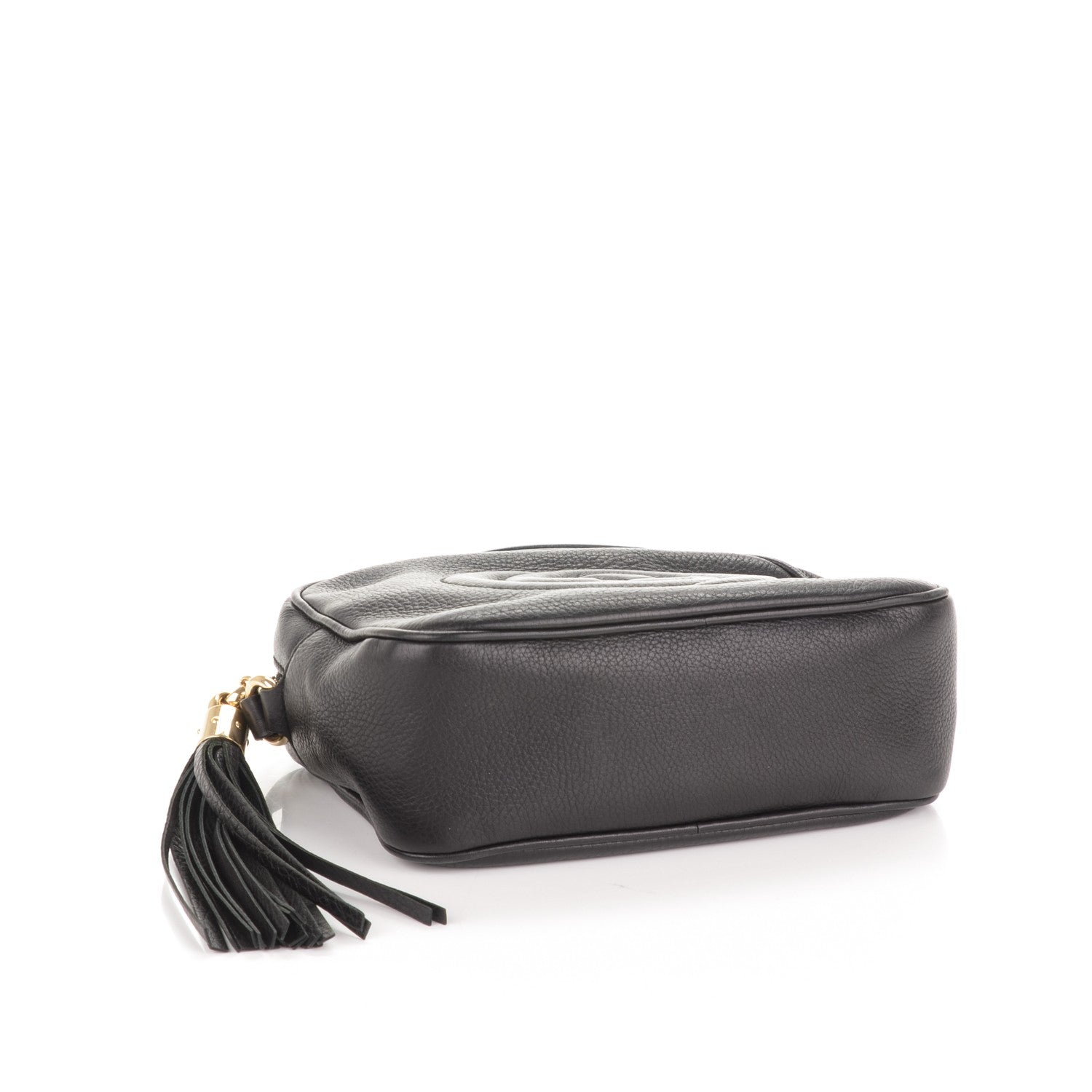 Gucci Pebbled Calfskin Small Soho Disco Bag Black 4 of 7