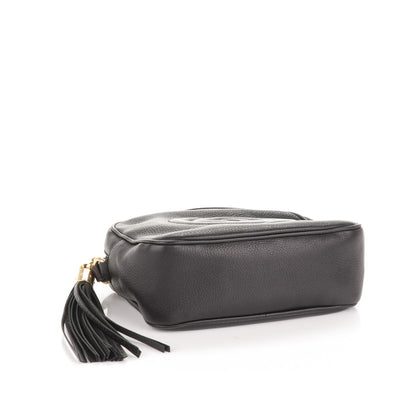 Gucci Pebbled Calfskin Small Soho Disco Bag Black 4 of 7