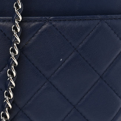 Chanel Calfskin Quilted Ultra Pocket Shopping Tote Navy 11 of 11