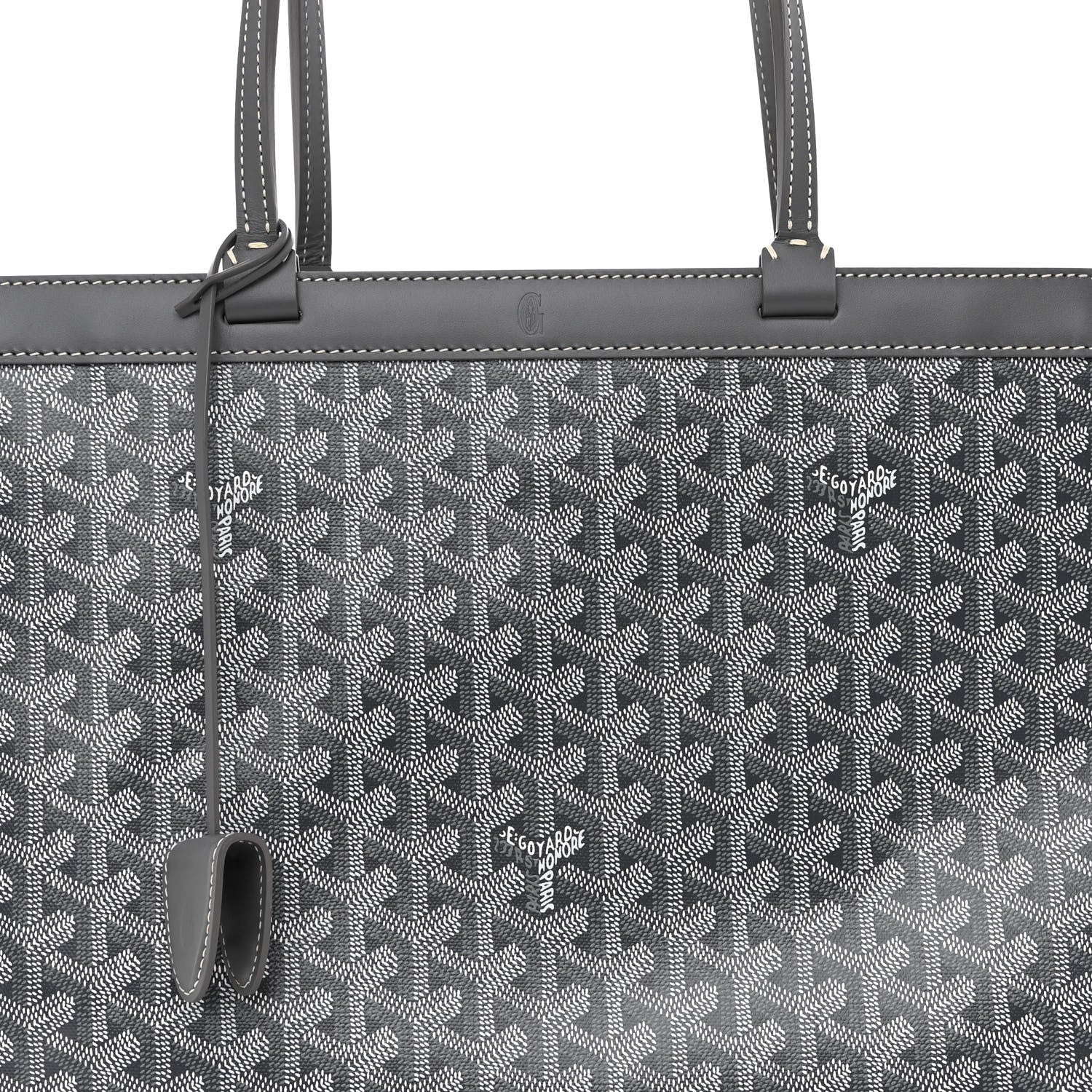 Goyard Goyardine Bellechasse PM Grey 8 of 10