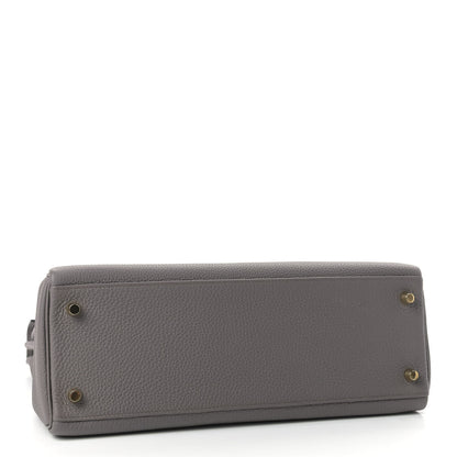 Hermes Togo Kelly Retourne 32 Etain 4 of 14