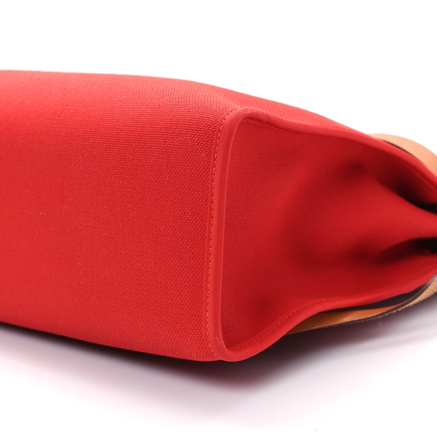 Vache Hunter Toile Herbag Zip 31 PM Rouge Tomate Natural