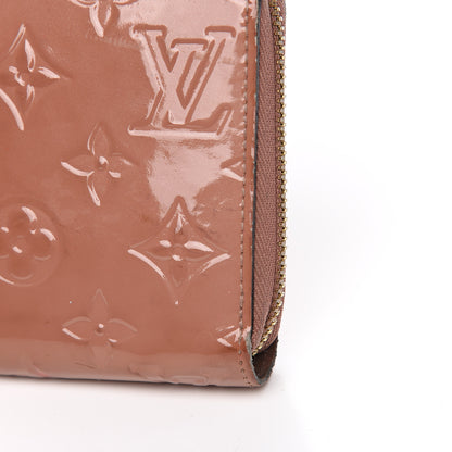 Louis Vuitton Vernis Zippy Wallet Rose Velours 12 of 16