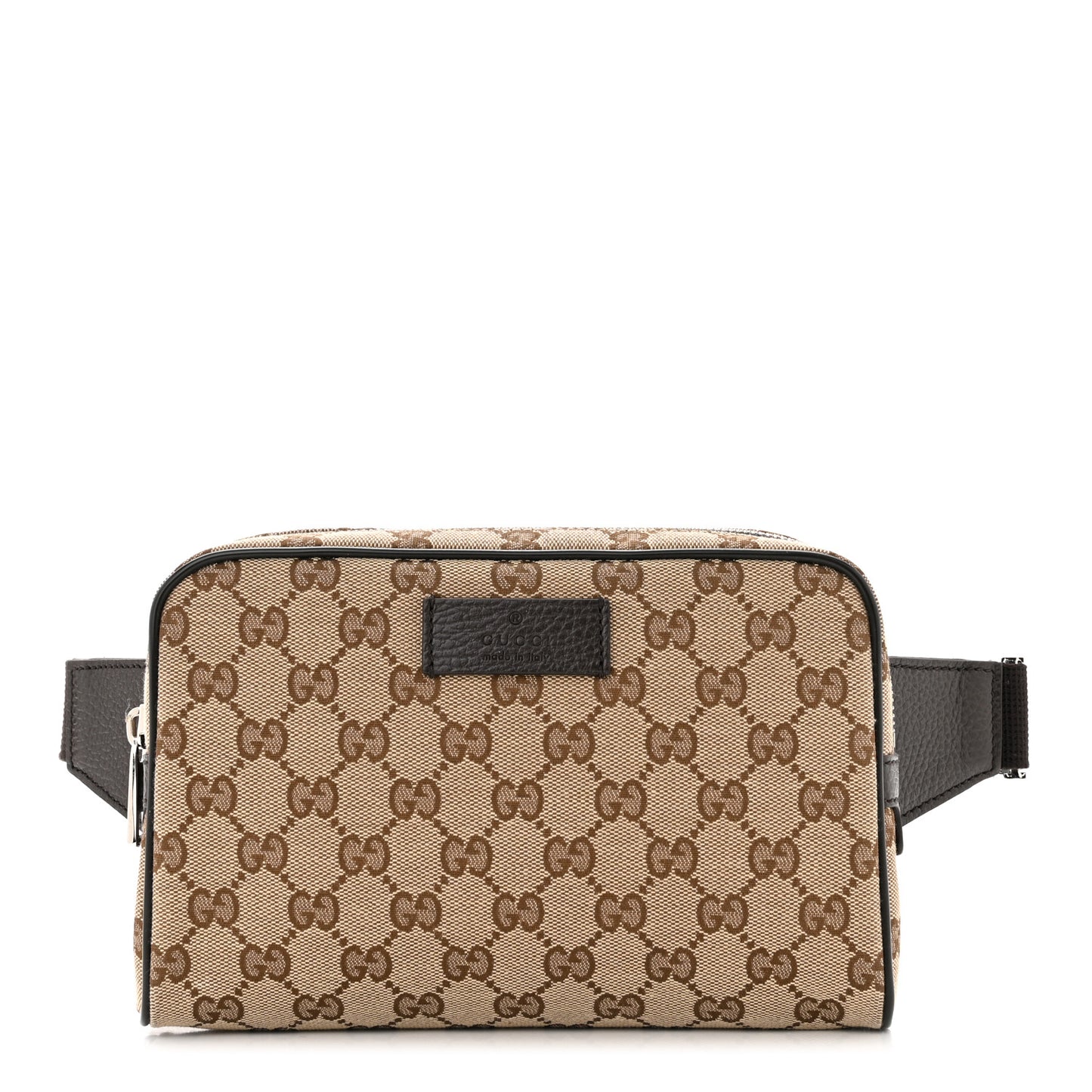 Monogram Belt Bag Dark Brown