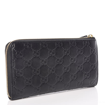 Gucci Guccissima Donna Long Wallet Black 3 of 10