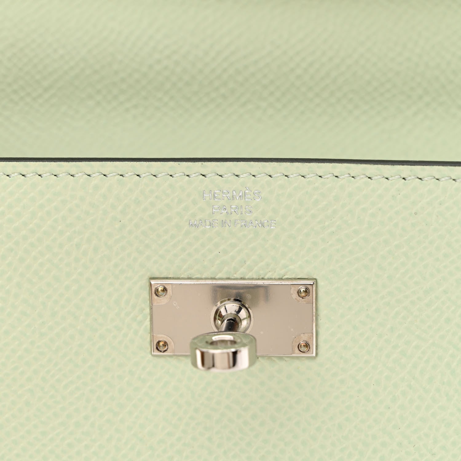 Hermes Epsom Kelly Wallet To Go Vert Fizz 6 of 11