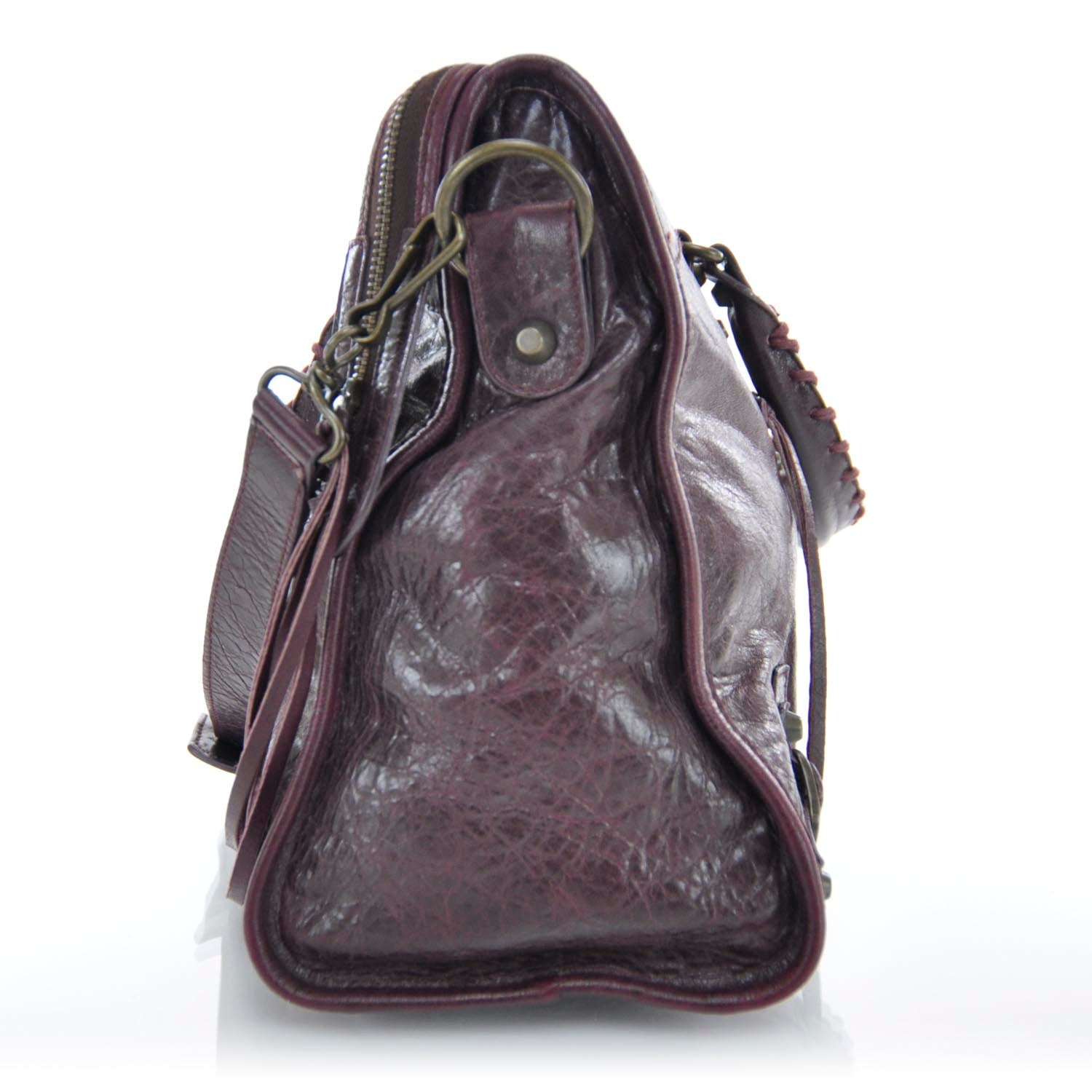 Balenciaga Chevre City Bordeaux 7 of 10