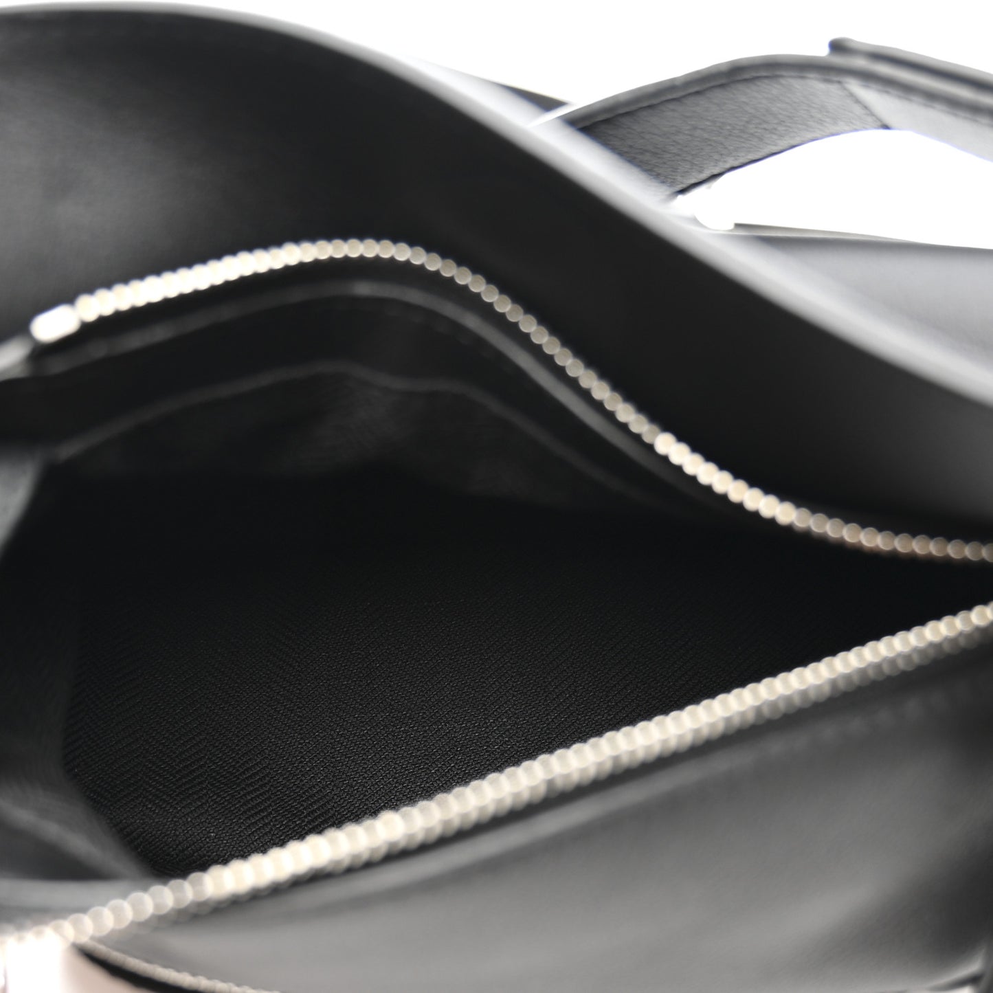 Calfskin Mini Puzzle Bumbag Black