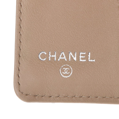 Chanel Caviar Quilted 6 Key Holder Beige 6 of 9