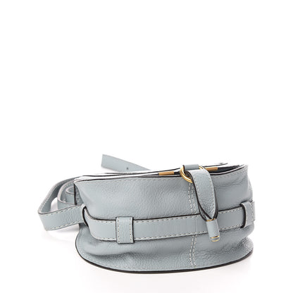 Chloe Calfskin Mini Marcie Round Crossbody Bag Faded Blue 4 of 10