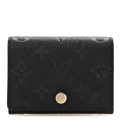 Louis Vuitton Empreinte Business Card Holder Black 1 of 7