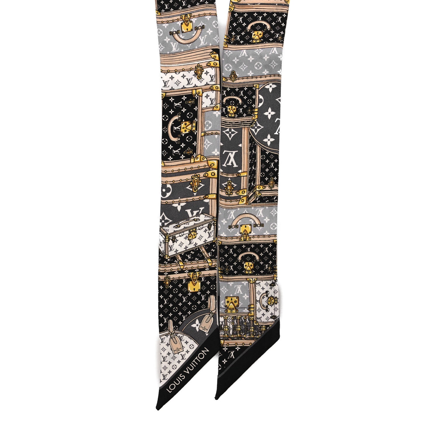 Silk Monogram Let's Go BB Bandeau Black