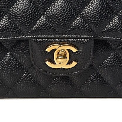 Chanel Caviar Quilted Small Double Flap Black 11 of 11