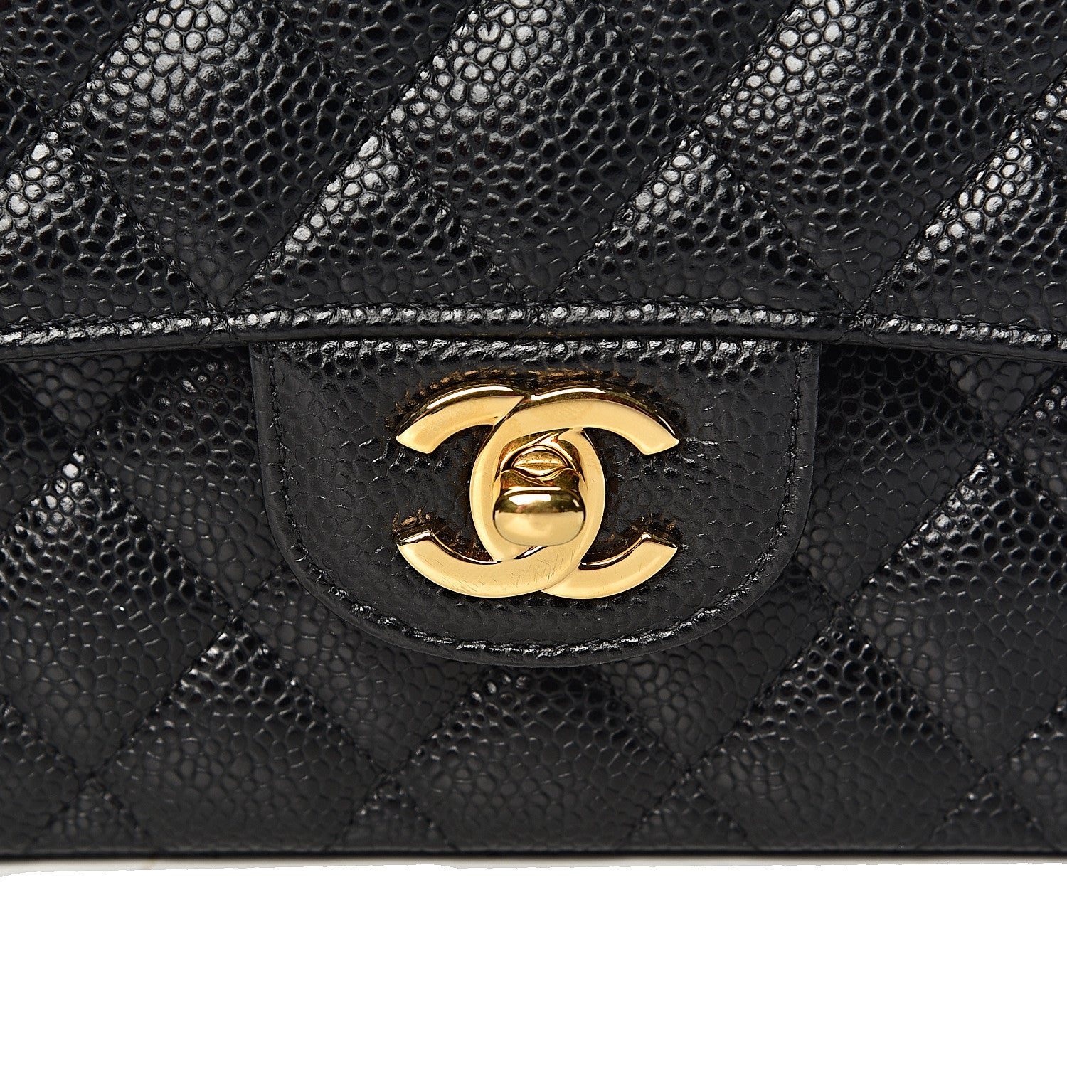 Chanel Caviar Quilted Small Double Flap Black 11 of 11