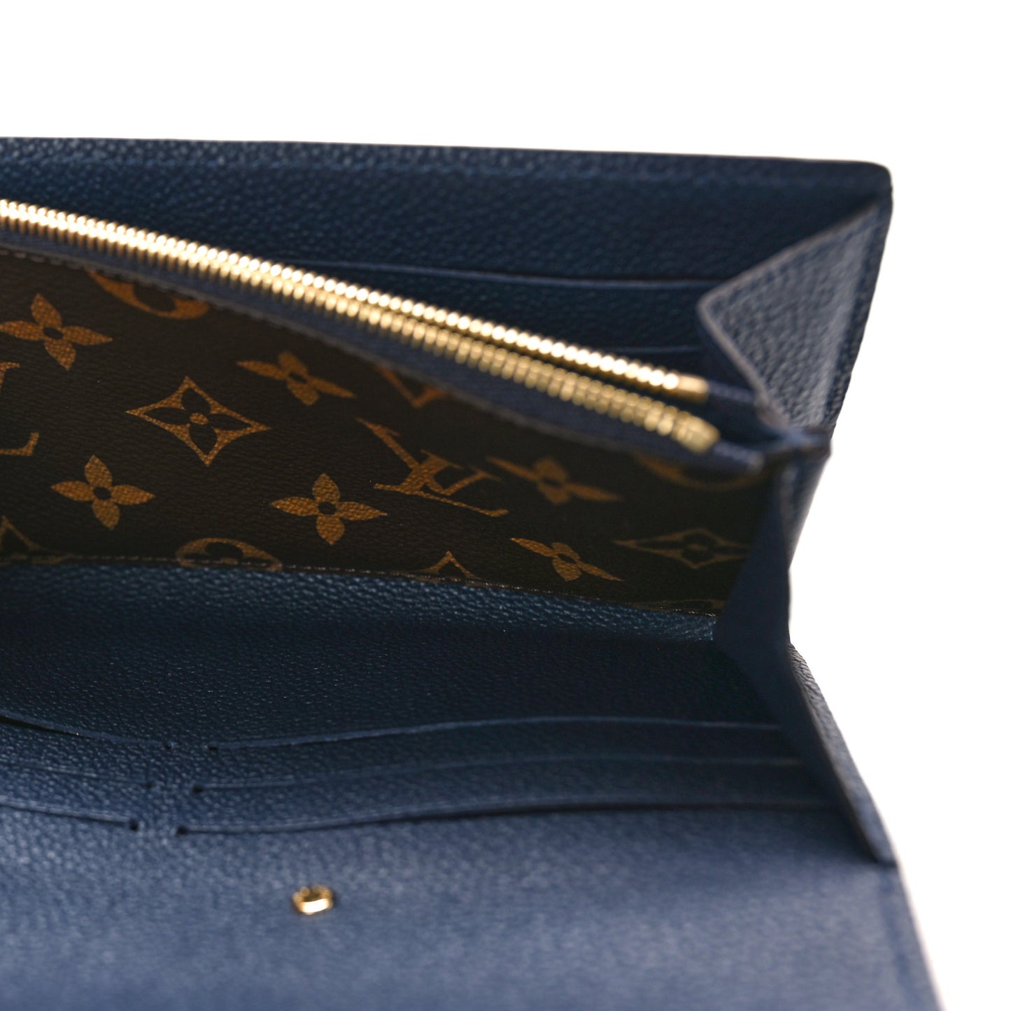 Monogram Pallas Wallet Blue Marine