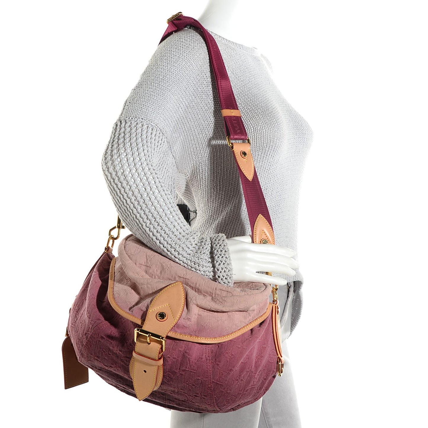 Denim Sunshine Messenger Rouge Fauviste