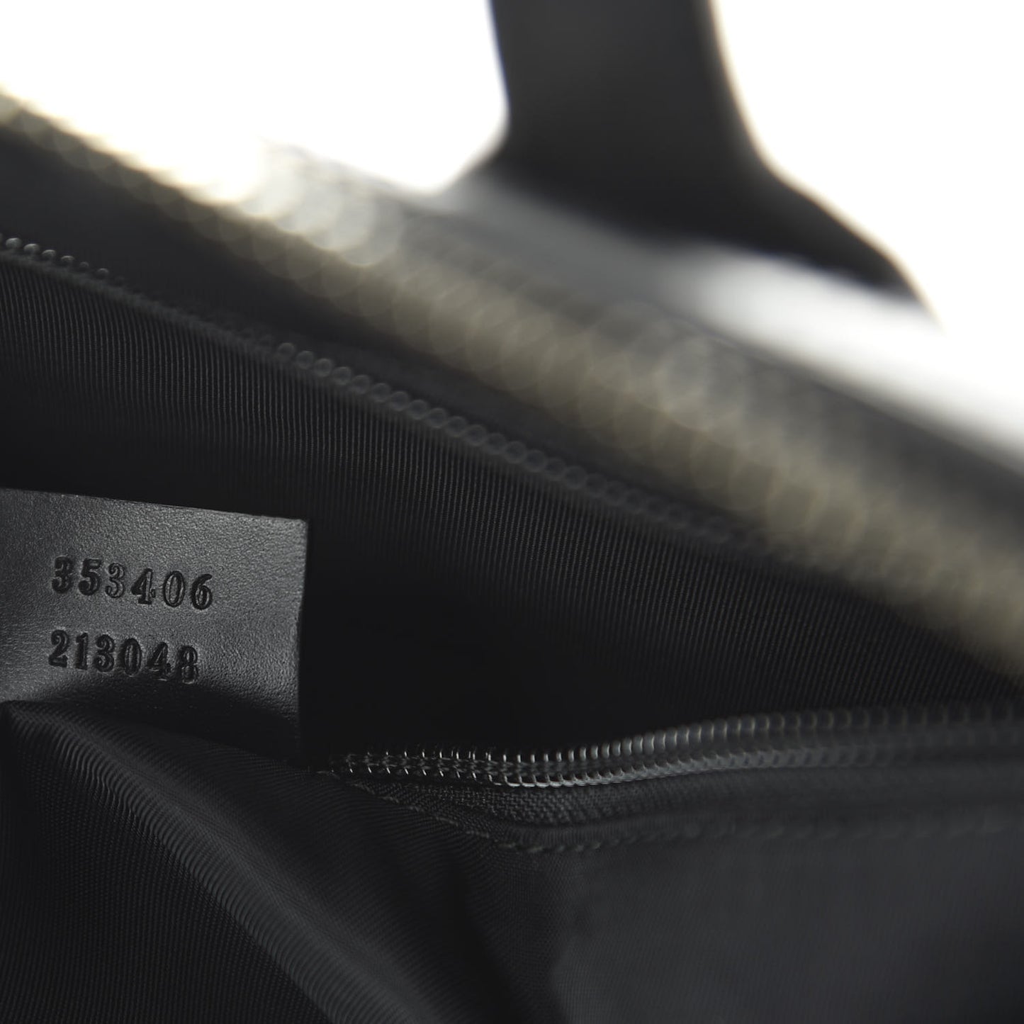 GG Supreme Monogram Web Large Zippered Tote Beige Black
