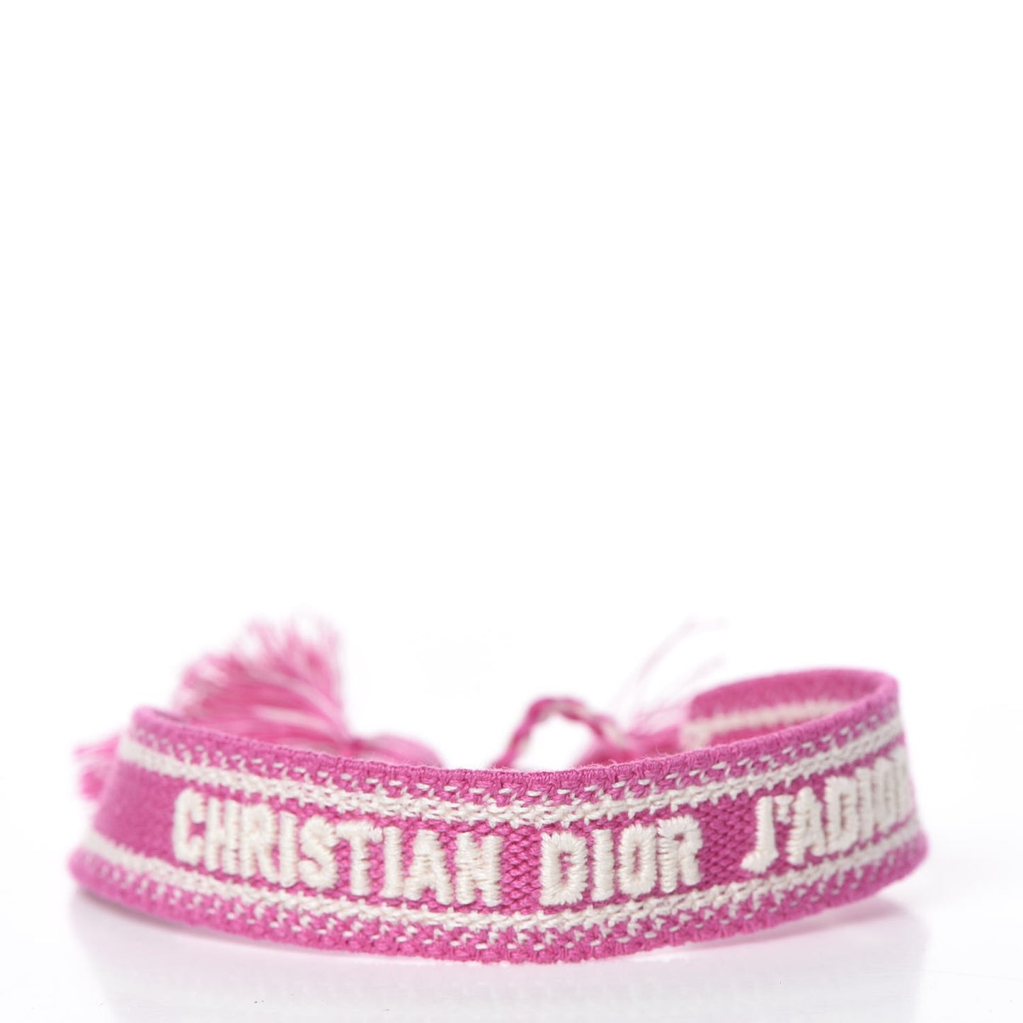 Woven Cotton J'Adior Friendship Bracelet Set Purple Rose