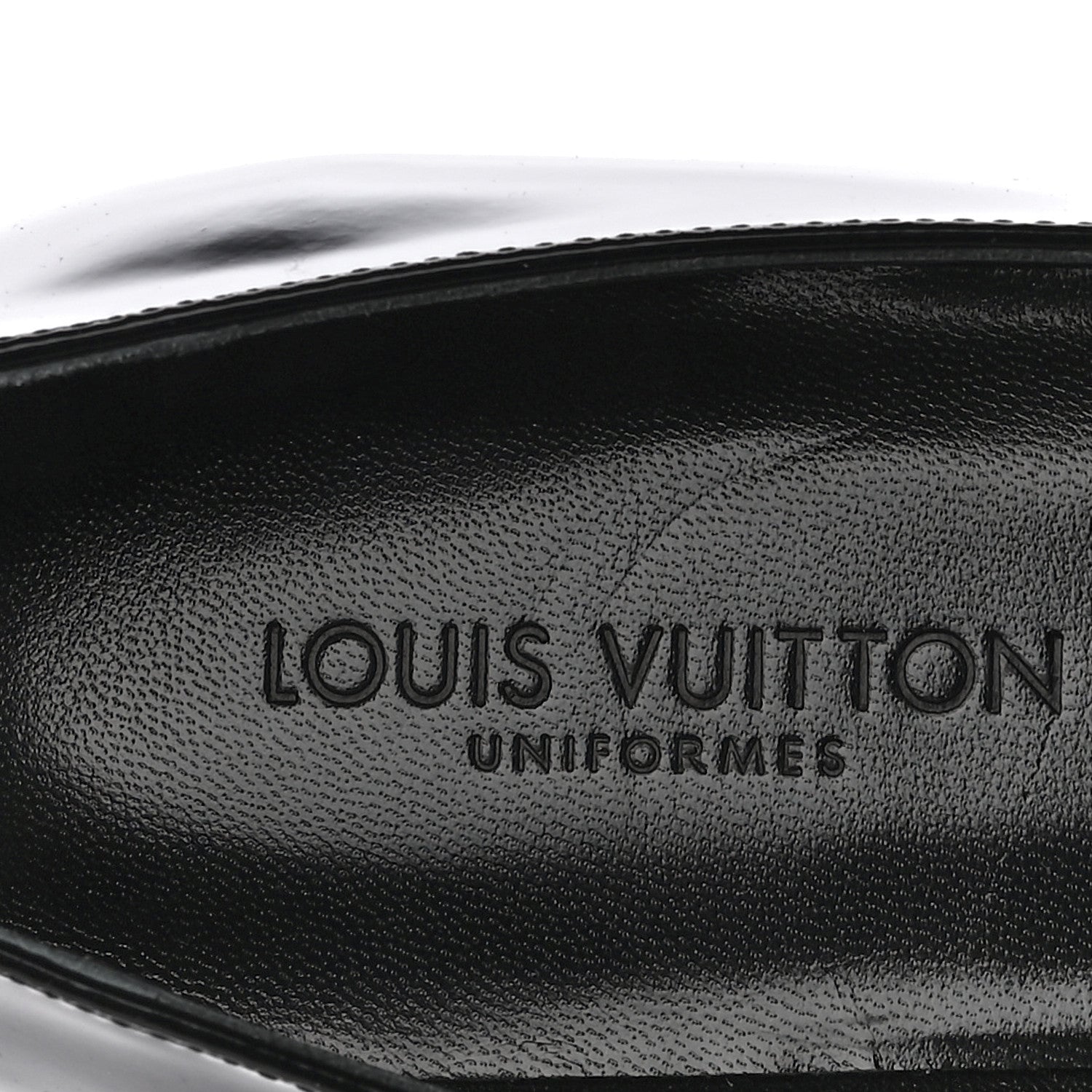 Louis Vuitton Patent Uniformes Ballet Flats 37.5 Black 6 of 8