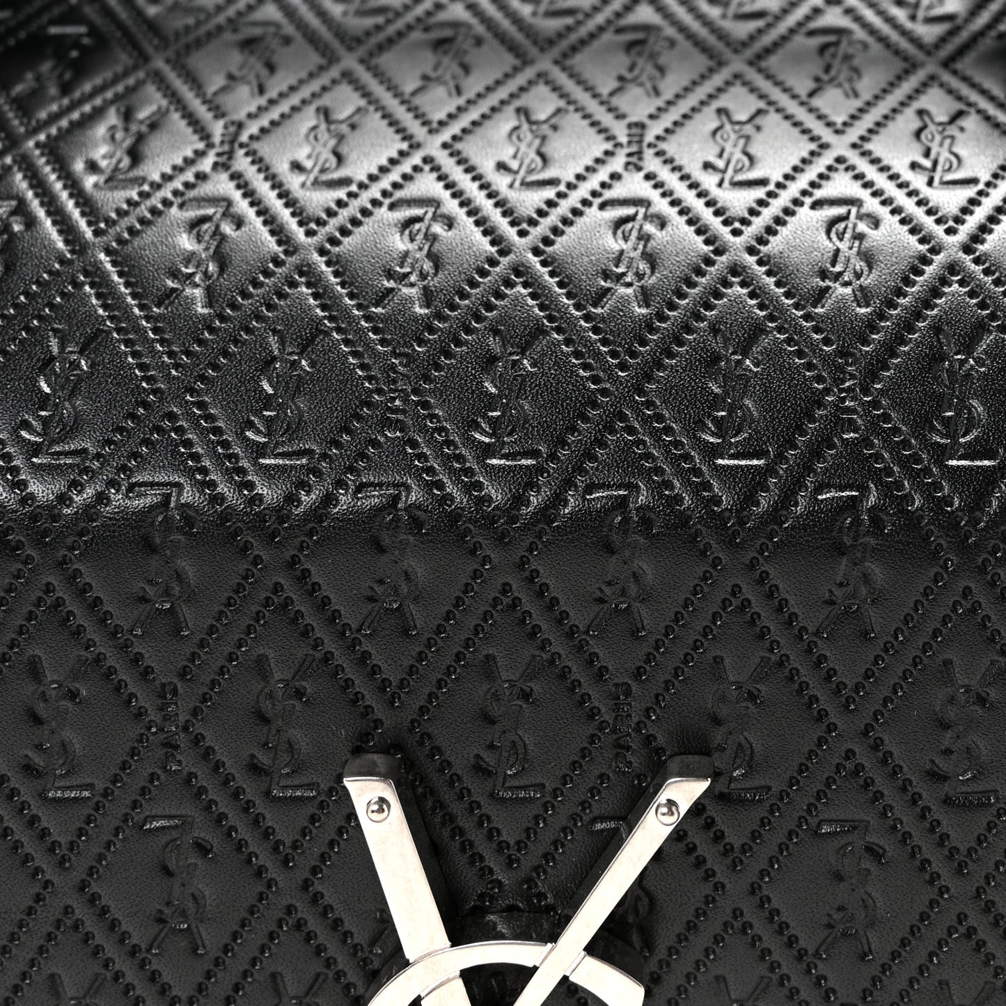 Calfskin Monogram Take Away Box Black