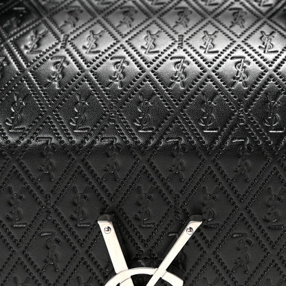 Saint Laurent Calfskin Monogram Take Away Box Black 7 of 10