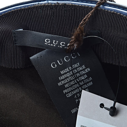 Gucci Calfskin Cellarius Hat S Washed Indigo 5 of 7