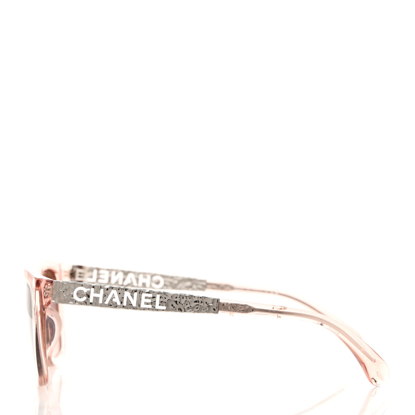 Acetate Metal Rectangle Sunglasses 5442-A Pink