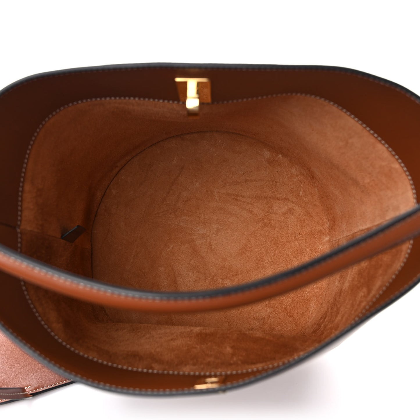 Smooth Calfskin Bucket 16 Bag Tan