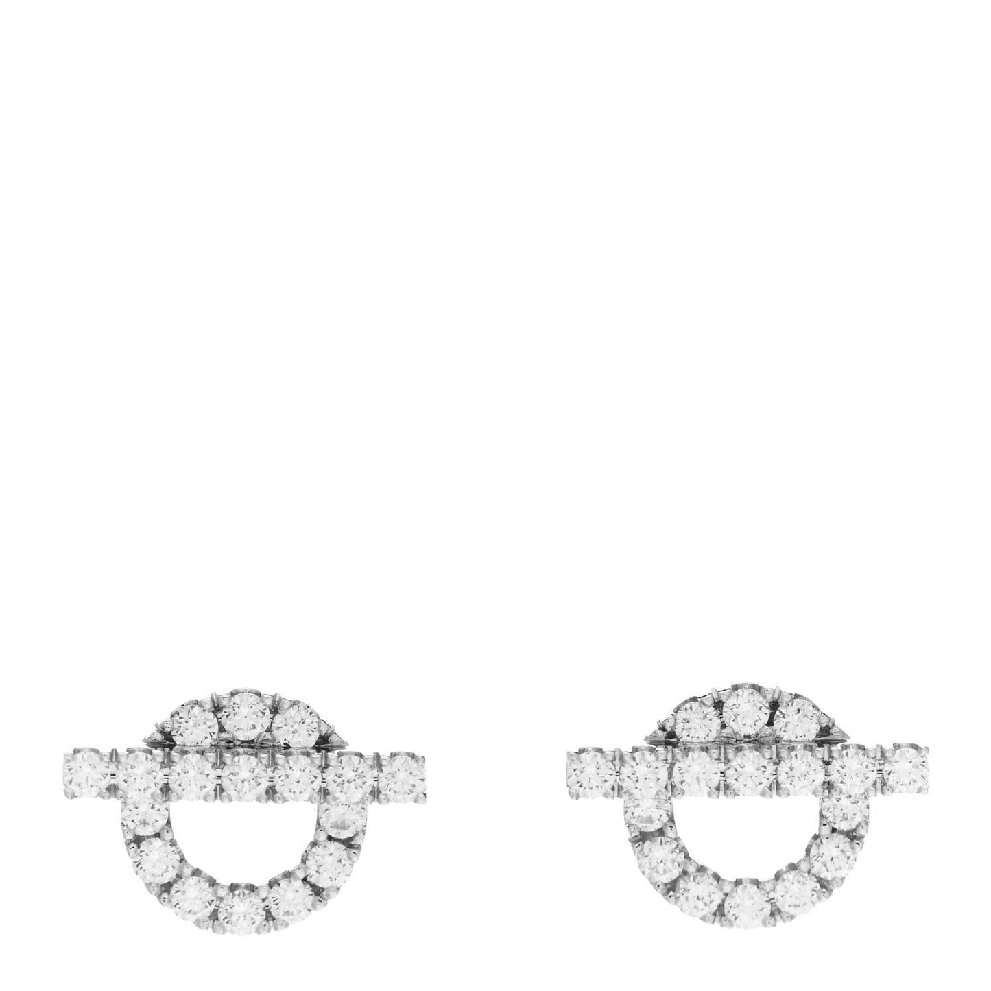 18K White Gold Diamond Finesse Earrings