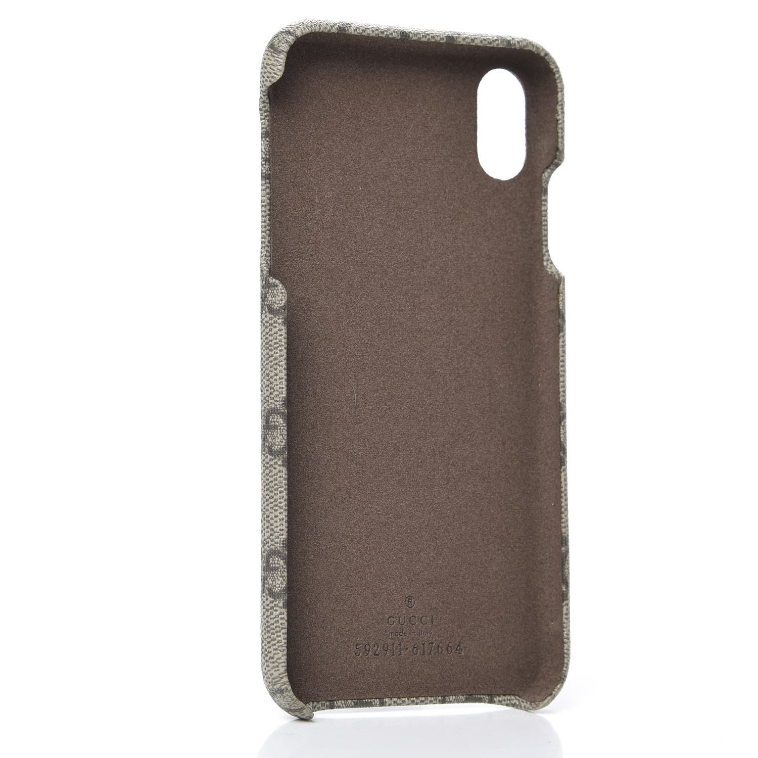 Gucci GG Supreme Monogram Top Handle iPhone XS Max Case Beige 3 of 6