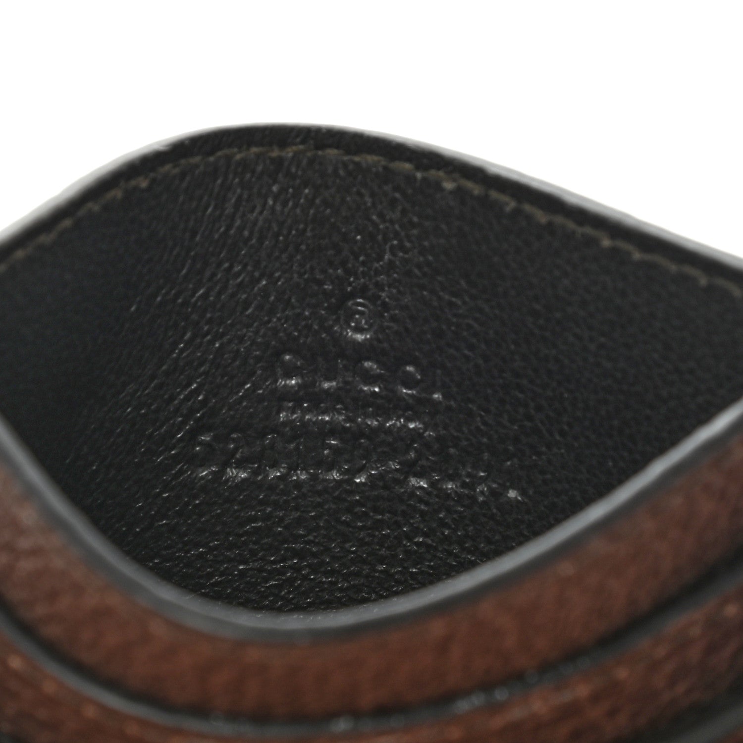 Gucci GG Supreme Monogram Ophidia Card Holder Brown 6 of 9